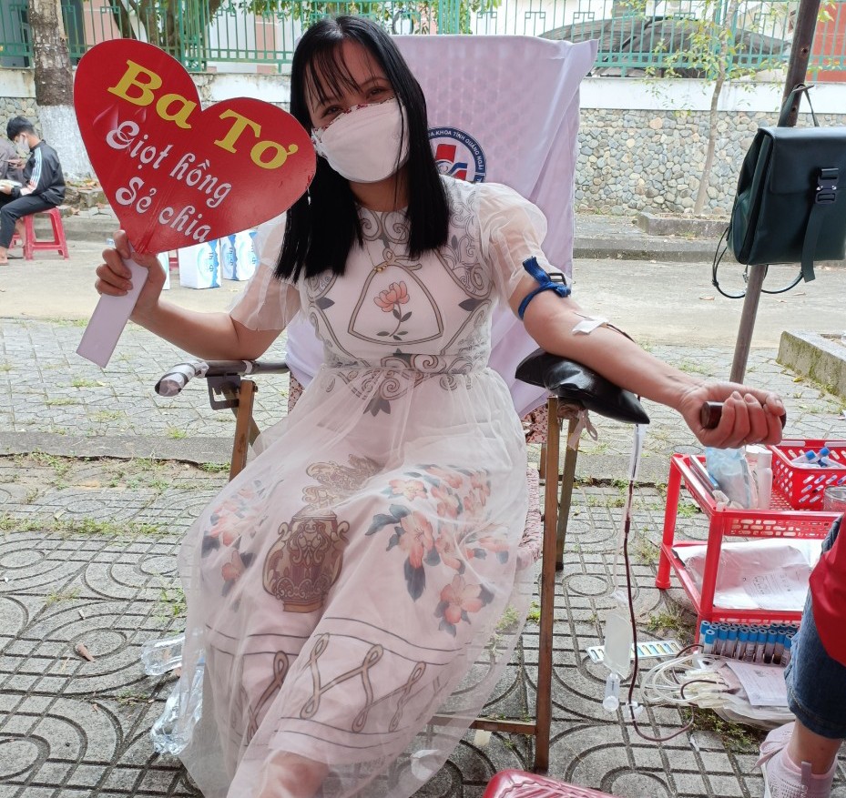 Xã Ba Vì tham gia hiến máu tình nguyện Đợt I năm 2022